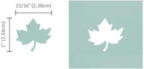 img 2 attached to 🍁 Bira Craft 1" Maple Leaf Lever Action Craft Punch: Perfect Tool for Paper Crafting and Scrapbooking Project