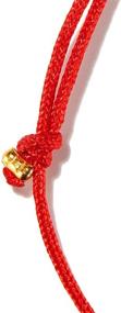 img 1 attached to Authentic Naz Collection Evil Eye Bracelet: Handmade Red String Kabbalah Protection Bracelet for Women, Men, Boys, Girls, and Babies - Adjustable Design