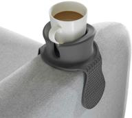 🪑 watruer sofa cup holder - grey: the ultimate anti-spill couch coaster drink holder for your sofa or couch logo