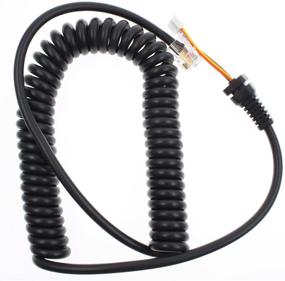 img 2 attached to 🎙️ AOER Microphone Cable Cord: Perfect Fit for Yaesu MH-36-B6J FT Radios FT-90R, FT-100, FT-100D, FT-2600M, FT-3000M, FT-8000R, FT-8100R