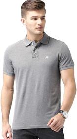 img 1 attached to Aeropostale Solid Uniform Rugby Charcoal Men's Clothing and Shirts