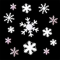 pepperlonely christmas assorted snowflake 25 33mm logo