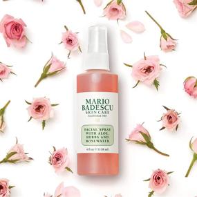 img 3 attached to Mario Badescu Facial Spray: Refresh and Rejuvenate with Aloe, Herbs, and Rosewater