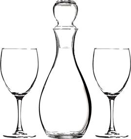 img 1 attached to Asobu Glass Wine Decanter Set