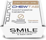 🦷 weldental chewable cinnamon toothpaste tablets - refill pack for improved oral care logo