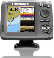 🎣 повысьте свой успех в рыбалке с помощью эхолота / gps-локатора рыб lowrance hook-5, оснащенного технологией mid/high/downscan логотип