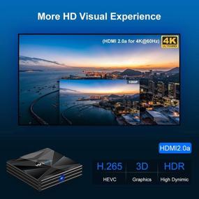 img 1 attached to 📺 HK1 SUPER Android 9.0 TV Box - 4GB RAM, 64GB ROM, RK3318 Quad-Core, Dual WiFi 2.4G/5G, BT 4.0, Ethernet, H.265, USB 3.0, 3D & 4K Ultra HD Smart TV Box