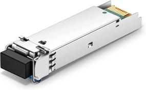 img 2 attached to 💨 High-Performance QSFPTEK Gigabit SFP Module: 1000BASE-LX/LH 1310nm 10km DDM Single-Mode LC Mini-GBIC Transceiver for Cisco, Ubiquiti, Netgear, Mikrotik, and Open Switches