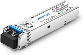 img 4 attached to 💨 High-Performance QSFPTEK Gigabit SFP Module: 1000BASE-LX/LH 1310nm 10km DDM Single-Mode LC Mini-GBIC Transceiver for Cisco, Ubiquiti, Netgear, Mikrotik, and Open Switches