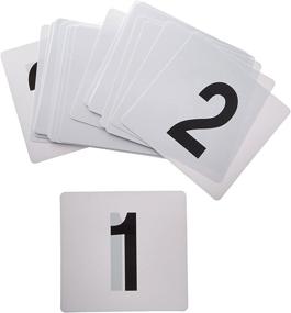 img 1 attached to Winco TBN 25 Plastic Table Numbers