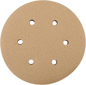 img 2 attached to 🔧 LotFancy 6-Inch 6-Hole Sanding Discs, 100PCS Assorted Grit Sandpaper - Random Orbital Sander Sandpaper, Hook and Loop Paper