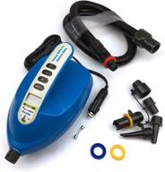 🔌 seamax sup electric air pump for inflatable paddle board - pro edition with max 20 psi, temperature sensor, voltage meter, and extra fittings logo