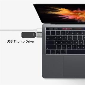 img 2 attached to 🔌 Адаптер Nonda USB C to USB: Подключение к MacBook Pro, MacBook Air, iPad Pro и другим устройствам с разъемом Type-C легко