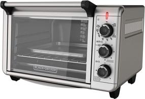 img 3 attached to Silver Black+Decker TO3210SSD 6-Slice Convection Countertop Toaster Oven