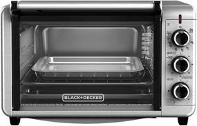 img 4 attached to Silver Black+Decker TO3210SSD 6-Slice Convection Countertop Toaster Oven