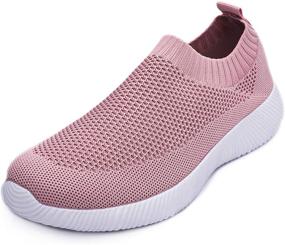 img 3 attached to WILLFUN Shoes Slip Breathable Sneakers Lightweight Women's Shoes