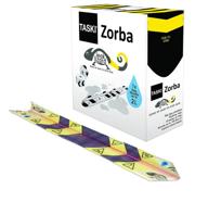 🦎 diversey-7523269 taski zorba leak lizard: stop slips with superior leak absorption - pack of 50, yellow/black logo