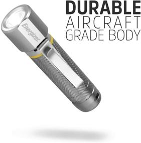 img 3 attached to Energizer VISION-130 Compact LED Flashlight, Aircraft-Grade Aluminum, 3 Modes, Clip, 1 AA Battery, Silver