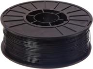🖤 high-quality makerbot filament spool in black with consistent diameter logo