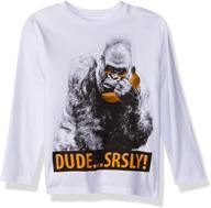 👕 eye-catching graphic tee for big boys at the children's place - dude.srsly design logo