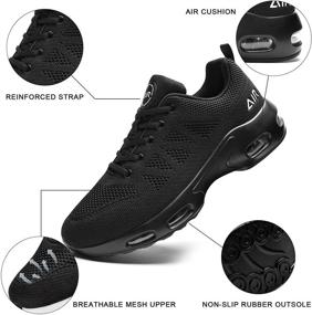 img 3 attached to SURRAY Running Sneakers Athletic Breathable Sports & Fitness in Running