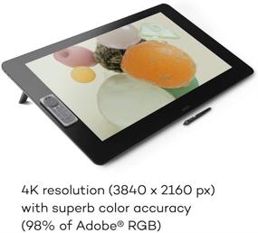 img 2 attached to Wacom Cintiq Pro 32: 4K Creative Pen and 🎨 Touch Display with 8192 Pen Pressure and 99% Adobe RGB