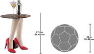 design toscano fishnets heels sculptural logo