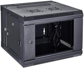 img 3 attached to 🗄️ KENUCO 19-Inch Server Network Rack Cabinet (15U) - RACK06-F, Professional Wall Mount Server Enclosure