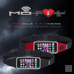 img 1 attached to 📱 NGN Sport – Smartphone Running Belt/Waist Pack/Fitness Belt for iPhone, Android, and Most Smartphones