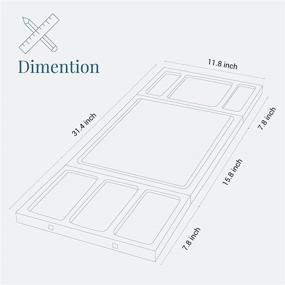 img 2 attached to 🧀 Enhance Your Entertaining Experience with the Shanik Premium Charcuterie Board Double Sided