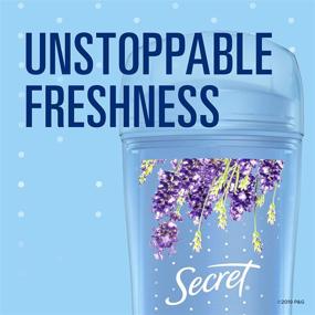 img 1 attached to 🌸 Secret Women's Lavender Antiperspirant and Deodorant: Invisible Solid, 2.6 Oz, Pack of 3 - Guaranteed Freshness and Long-lasting Protection