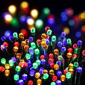 img 4 attached to 🎄 Quntis 328FT 1000 LED Christmas Lights: Multicolor Diamond Style Xmas Tree Lights for Festive Outdoor and Indoor Decoration