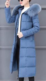 img 2 attached to Chouyatou Women's Windproof Alternative X Large Coats, Jackets & Vests: Elevated Winter Fashion for Women