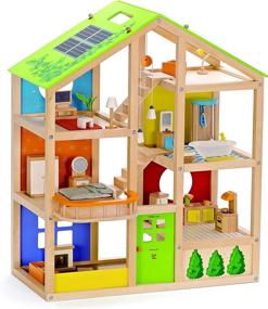 img 4 attached to 🏠 Hape Furniture Accessories Reversible for Dollhouses