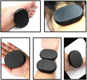 img 1 attached to Basalt Massage Stones Essential Professional Wellness & Relaxation