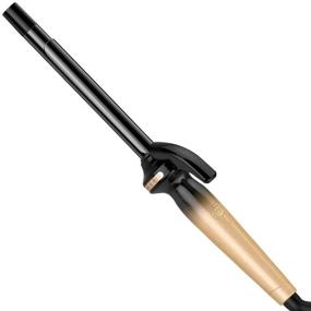 img 4 attached to 🌀 DSHOW 5/8 Inch Thin Curling Iron - Ceramic Barrel Curling Wand for Short and Long Hair - Small Tight Stick Mini Pencil Culer (16mm)