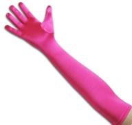 🧤 adult size long satin gloves from tapp collections - opera/elbow/wrist length pair for left and right logo