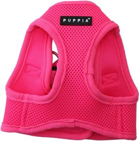 img 2 attached to 🐶 Puppia Authentic Neon Soft Vest Harness B: Ultimate Comfort and Style for Your Furry Friend!