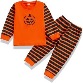 img 2 attached to Xuuly Halloween Brother Outfits Pumpkin