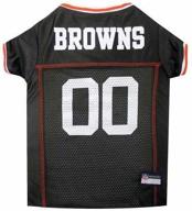 cleveland browns dog jersey large logo