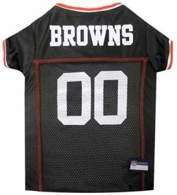 img 2 attached to Cleveland Browns Dog Jersey Large