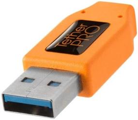 img 1 attached to 🔌 TetherPro USB 3.0 to Micro-B Cable - 15ft (4.6m) - High-Visibility Orange | Tether Tools