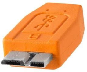 img 3 attached to 🔌 TetherPro USB 3.0 to Micro-B Cable - 15ft (4.6m) - High-Visibility Orange | Tether Tools