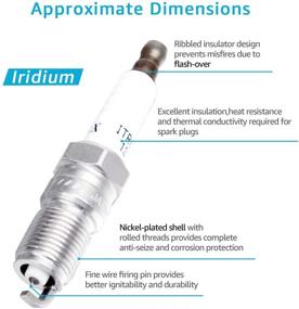 img 3 attached to Лазерный иридиевый свечи зажигания ITR6F13