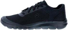 img 2 attached to 👟 Airwalk Black Fabric Crosstrainer Medium: Ultimate Performance and Style