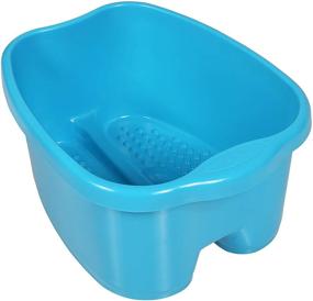 img 4 attached to Milliard Extra Large Foot Soak Bath Tub Spa 🛀 Basin - Ultimate Foot Care Solution for Men's Size 12