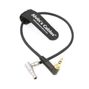 img 3 attached to 🔌 High-Quality Alvin's Cables 5 Pin Right Angle Male to Right Angle 3.5mm TRS Audio Cable for Z CAM E2 Camera - Enhanced Sound Connectivity Solution