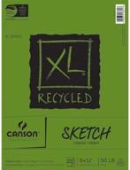 📝 canson xl recycled sketch paper pad, 9x12 inches, 100 sheets - enhanced for seo logo