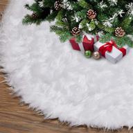 christmas skirt plush skirt，christmas decorations logo