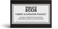 🧺 molly's suds sweater pumice: the ultimate solution for pilling removal on garments, naturally - 0.6 oz logo